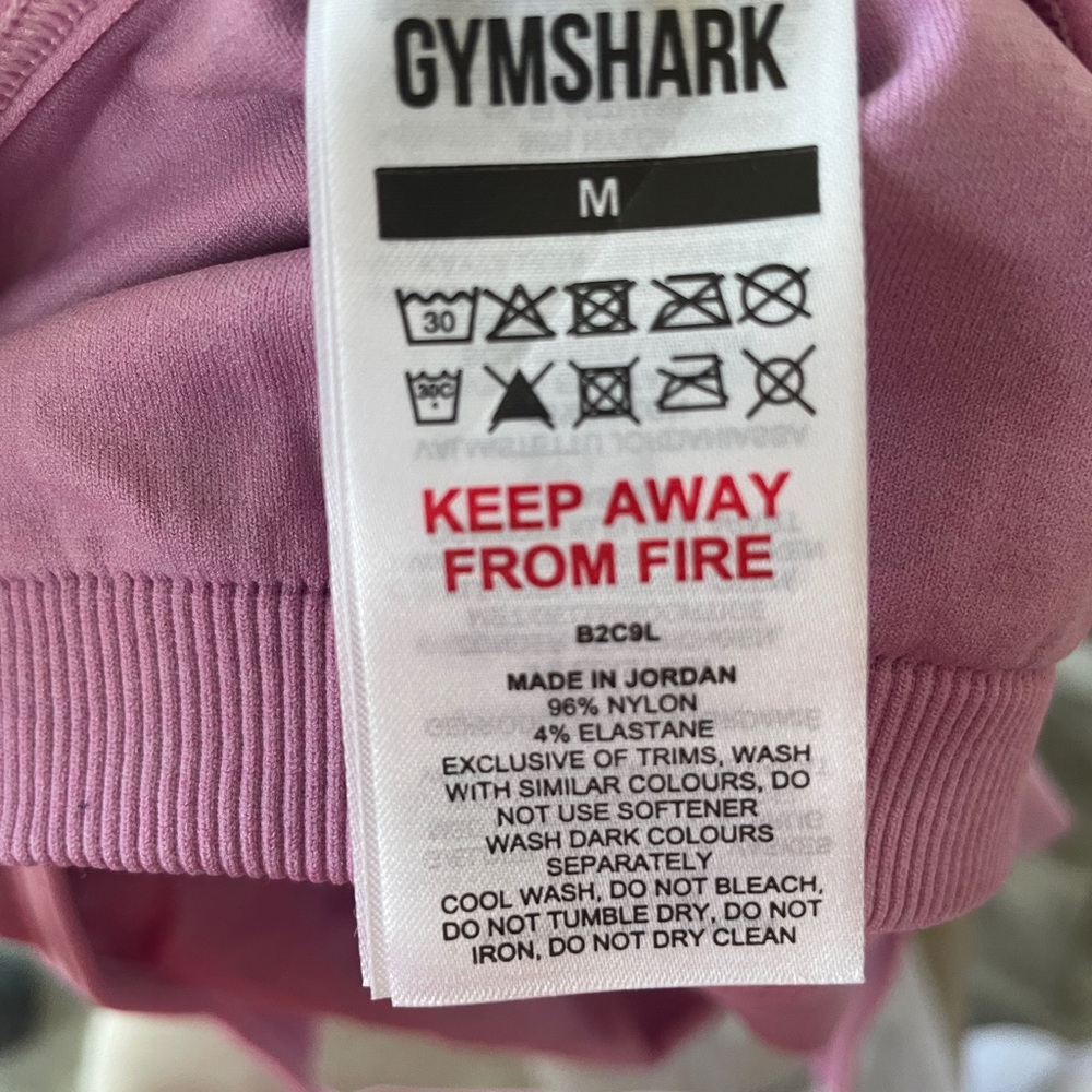 Gymshark Mauve Sports Bra NWOT - Picture 4 of 4